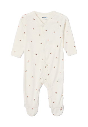 RIKIKI Pyjamas med tryckknappar ALEX Sovplagg Röd 62