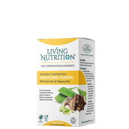 Living Nutrition Your Flora Symbiotic Terrain 60 kapslar