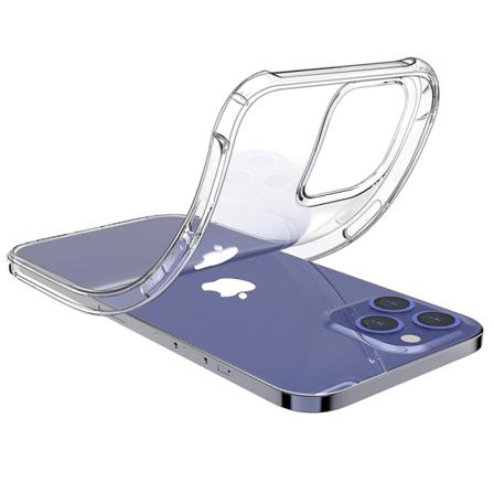 iPhone 14 Pro Max - Smart Skyddsskal i Silikon Genomskinlig
