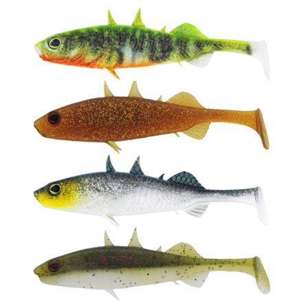 Westin Stanley The Stickleback 5,5cm, 1,5g (4-pack) - Dark Water Mix 9