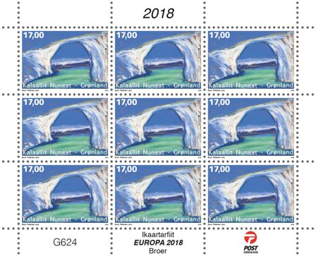 Grønland - EUROPA 2018 - Postfrisk småark