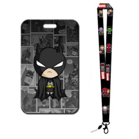 Buskort-holder Tegneserie Unik Karakter Utsøgt Fint Håndværk Skolekort-holder med Lanyard Type 2