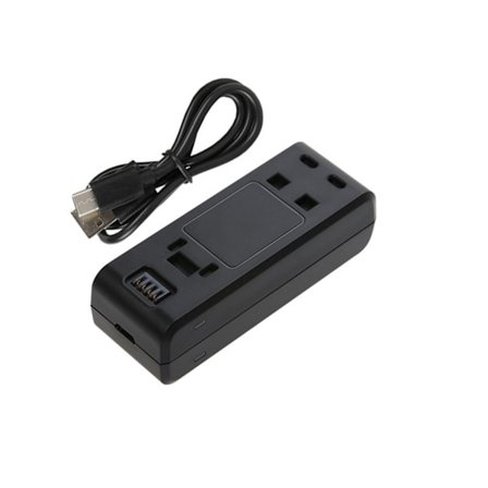 Batteribaseopladerhub til 360 ONE RS Edition Actionkamera Strømforsyning