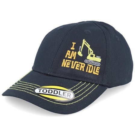 John Deere - Schwarz Adjustable Cap - Kids All Twill Never Idle Black Adjustable @ Hatstore