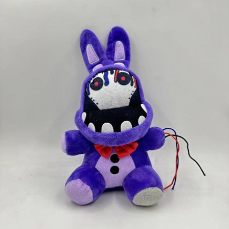 Wither Purple Rabbit Plyschleksak, 22cm Security Loophole Bonnie Dockan