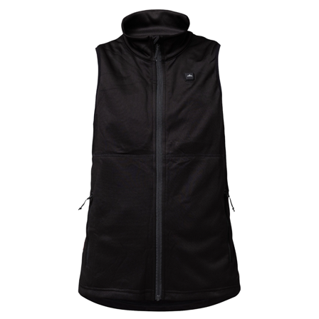 Heat Experience Heatx Heated Fleece Vest Womens Black