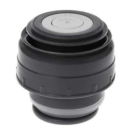 5,2-7,5 cm Termokande Prop Nem at Bruge og Rengøre Bærbar Universal Krus 5.2cm - sort lys grå