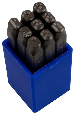 PELA 549848 Sifferstans 6 mm, 9-pack, Verkstad & fordon