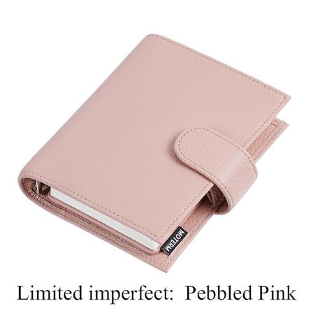 Limited Imperfect Moterm Regular Pocket Rings Planner Genuine Cowhide Leather A7 Notebook Agenda Organizer Journey Sketchbook