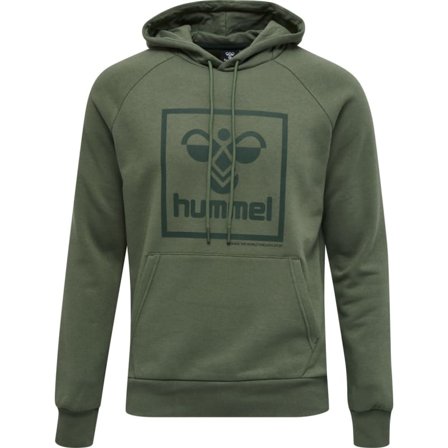 Hummel Men's hmlISAM Hoodie Men long-sleeved sweaters Green S