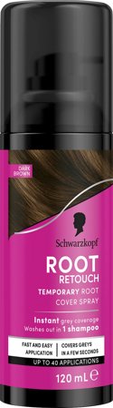 Schwarzkopf Root Retoucher 120 ml, Hår, Hårfarve, Retouch Farvespray