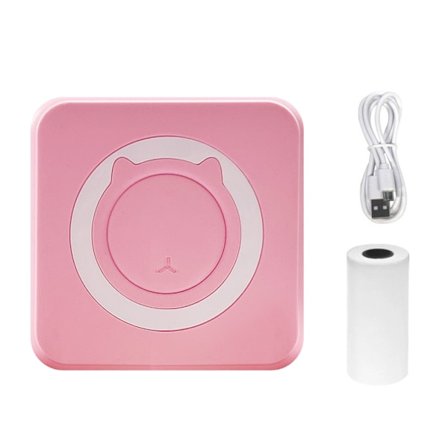 Mini Bärbar Termisk Skrivare Fickutskrift Maskin, Trådlös B