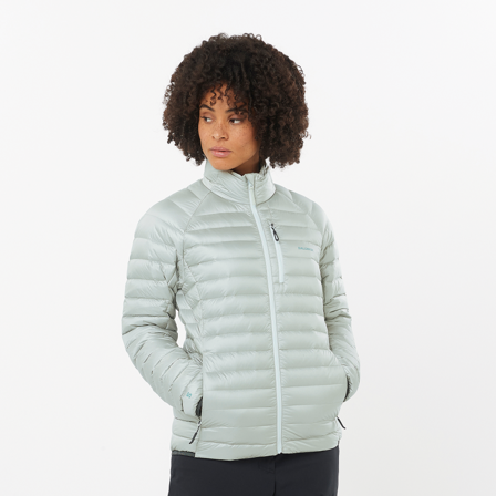 Salomon - Jakker Klær Elixir Micro Down Jckt W - Misty Blue