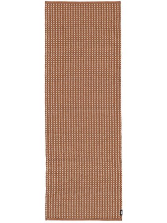 Washable Indoor/Outdoor Rug Bibbi Rust Red Runner Small