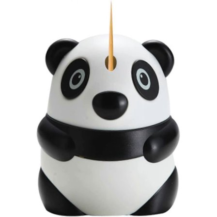 Tandstikholder Dispenser Sødt Panda Design Robust Sikker Beholder Fortykning Tandstikker Beholder Lomme Dyr Nyhed Dekorativ Tandstik Dispenser