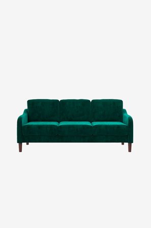 Dorel Home - Sofa 3-pers. Marbella - Grøn - 3-pers. sofaer - Fra Homeroom