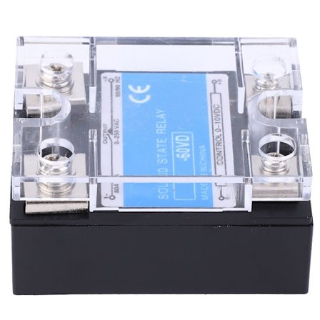 BERM Enfas Solid State Relä Högpresterande Optokopplare Kontroll 0-10VDC Last 0-250VAC BERM-60VD