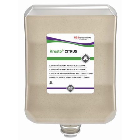 DEB Handrengöring Kresto Citrus 4L - Lyreco - Städ och hygien - Tvål och hygien - Hygiensystem - Deb