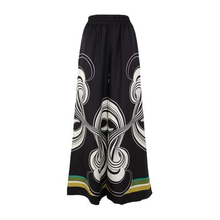 La DoubleJ Wide Jeans , Zwart , Dames , Maat: S