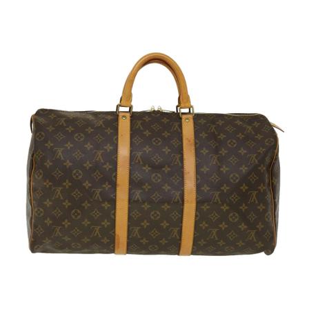 Louis Vuitton Vintage, Pre -owned Keepall 50 Bruin, unisex, Maat:ONE Size
