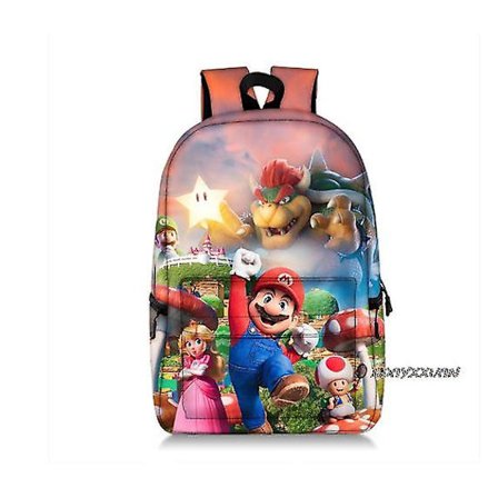 Super Mario Bros Rygsække Letvægts Software Mario Bros Printede Dame Skoletasker Piger Drenge Tegneserie Rygsæk Laptop Mochila