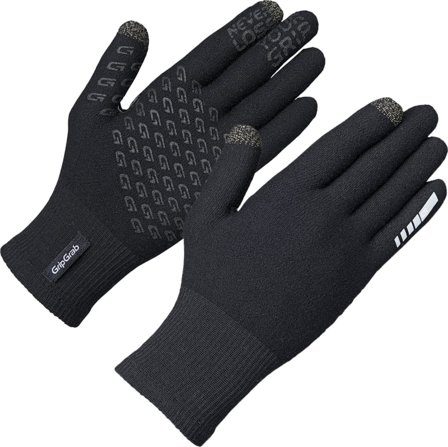 GripGrab Primavera Merino Midseason Glove II Unisex workout gloves Black XS/S