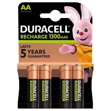 Duracell Recharge Ultra AA type Batterier til generelt brug (genopladelige) 2500mAh