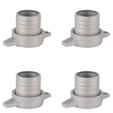 3x Vannpumpebeslag 2 Tommers Aluminiumsrør Koblingsnøkkel Med Gummipakning Pumpekontakt Pi