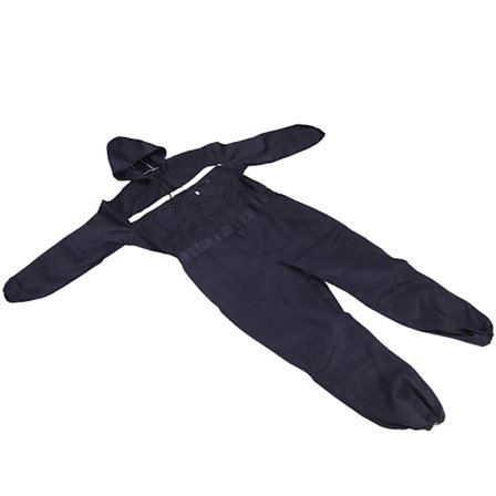 Arbeidsdress XL med hette, rustfri, mørkeblå, langarmet refleksdress for fabrikker