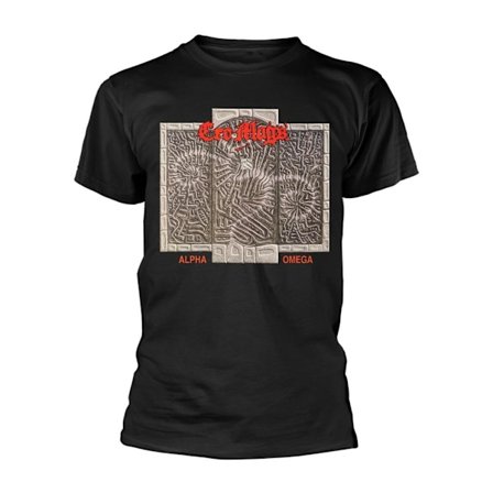 Cro-Mags Unisex Alpha Omega T-shirt S Svart