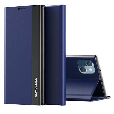 iPhone 14 Skal med Stativ och Spegelblank Design