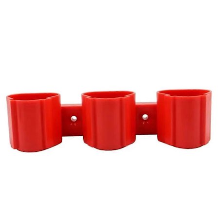 Li-Ion Batterihållare Förvaring Fast Fäste Installationsbas Displayställ för Milwaukee M12 12V för Makita 10.8V BL1013 (LGL)