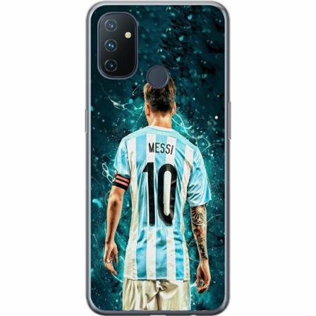 Oneplus Nord N100 Genomskinligt Skal Messi