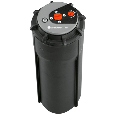 Gardena T 380 Upposadetin turbiinikäyttöinen, Kastelu