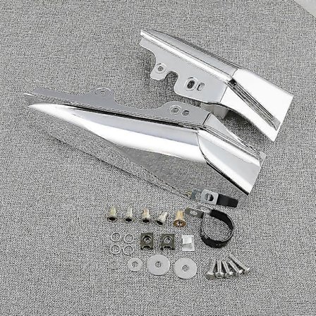 Krominen keskirungon ilmanohjain Harley Touring Electra Glide Road King -malleihin