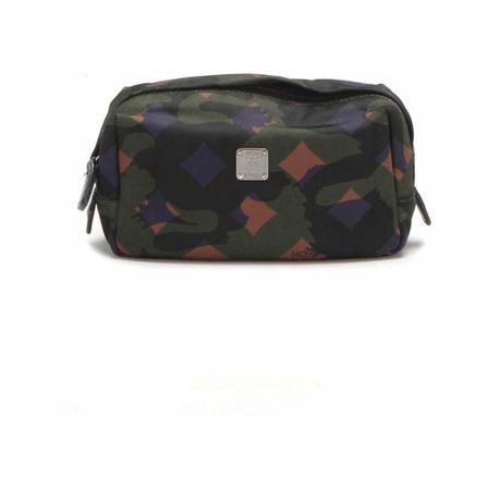 MCM Pre-owned, Pre-owned Clutches Zwart, Dames, Maat:ONE Size