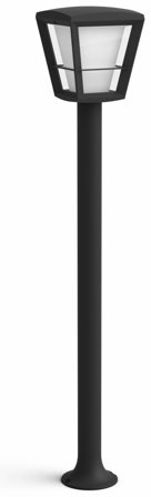 Philips Hue Econic 915005732701 Stolpe sort, Belysning