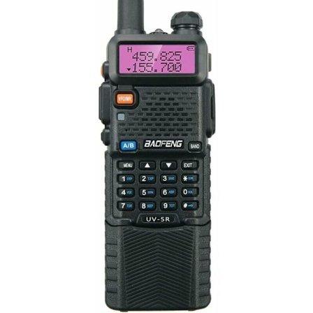 UV-5R 8W Walkie Talkie med 3800mAH batteri FM-radio Høj effekt Dual Band 128 kanaler Radiokommunikation Transceiver