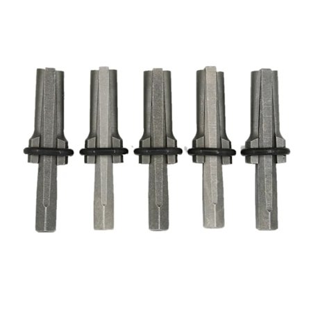 Kilformar / Stenkil för stenspräckning 16 mm 5-pack Grå Gray Gray[co]