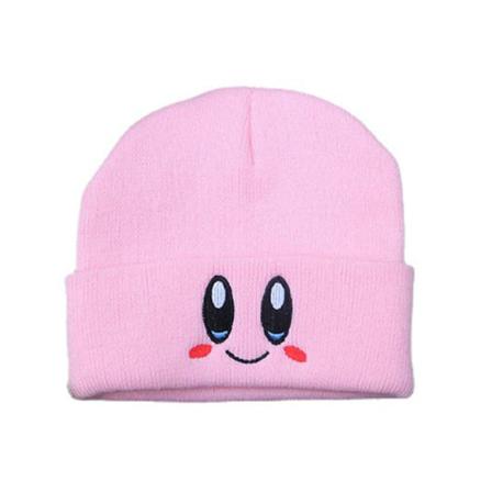 Anime Cartoon E Face Eyes Kawaii Kirby Hat Cosplay Keep Warm