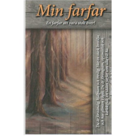 Kort - Min farfar