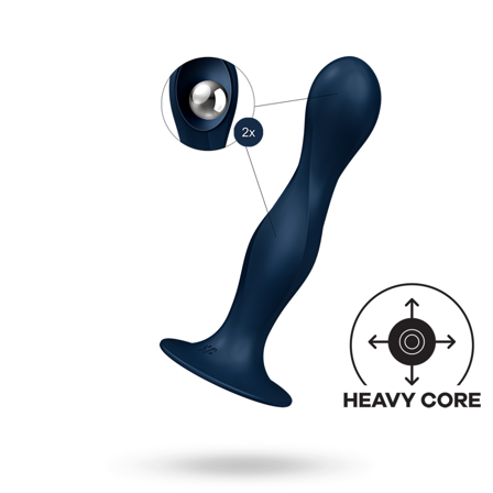 Satisfyer Double Ball-R Blue