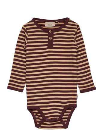 Body Placket Ls Brown Wheat