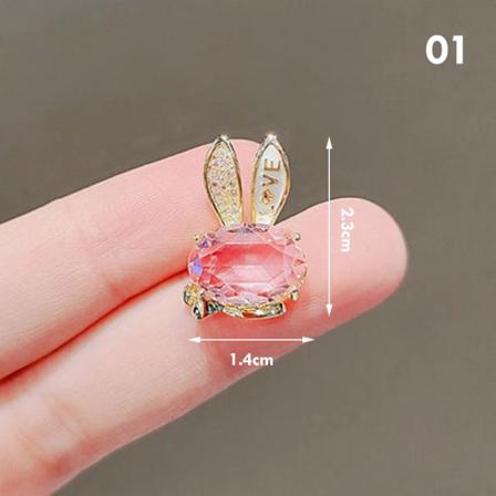 Sweet e Flower Crystal Broscher för Boutique små djur 01