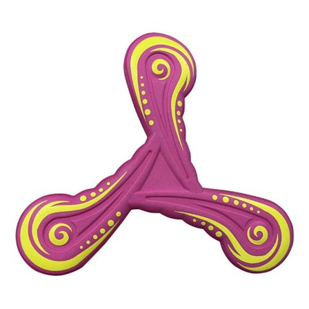 Tre-blads Boomerang Dart Flying Boomerang LILLA