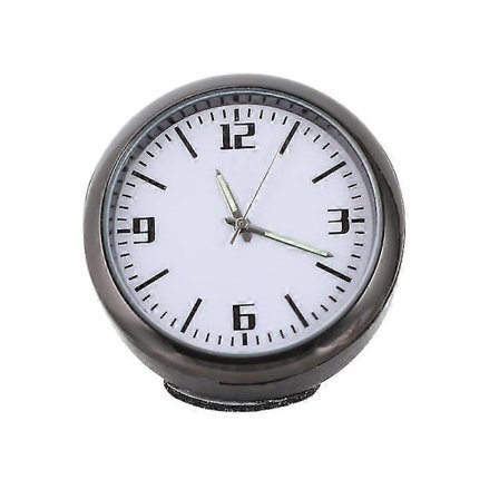 Bil luftventil klämma klocka bil kvartsklocka bil stick on klocka användbar biltillbehör