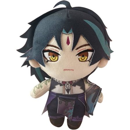 Xiao Plysjdukke, 20 cm Genshin Impact Plysjfigur, Myk og Søt Kosedyr for Anime-fans