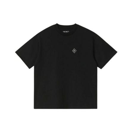 Carhartt Wip, Koszulka damska Carhartt WIP W S/S Cultivate T-Shirt I030658 Czarny Czarny, Kobieta, Rozmiar: XS