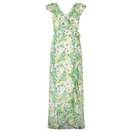 Freebird Olga Aster Maxi dress , Groen , Dames , Maat: S Maxi jurken