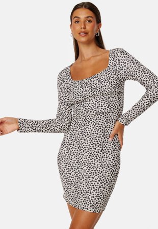 BUBBLEROOM-Norma Floral Print Dress-XS